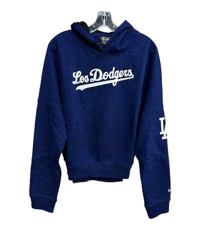 Los Angeles Dodgers 2023 New Era City Connect Blue Hoodie - Womens