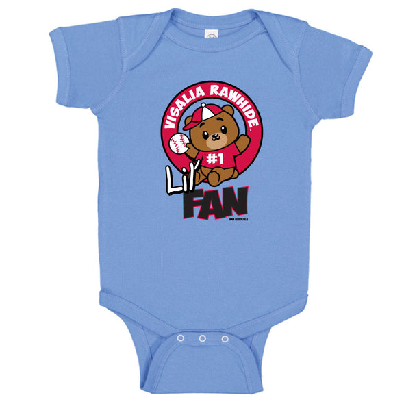 Lil Fan/Teddy Bear Shoulder Creeper Onesie