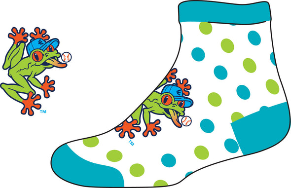 Everett AquaSox Infant Frog Booties