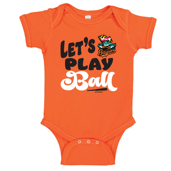 Chesapeake Baysox INFANT Creeper Robey ORANGE
