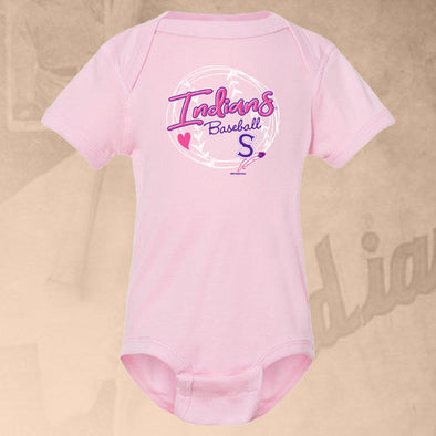 Spokane Indians Pink Infant Creeper