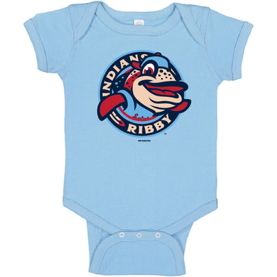 Spokane Indians Infant Light Blue Ribby Creeper