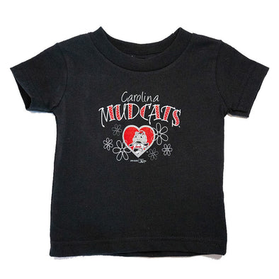 Carolina Mudcats Infant Black Mary Tee