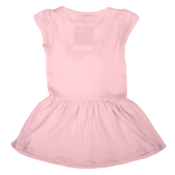 Infant Tonal Trash Pandas Bellerina Pink Dress