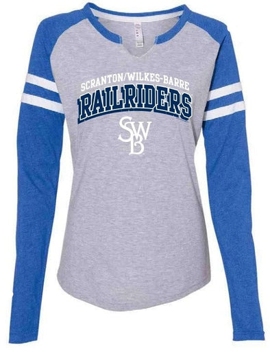 Scranton Wilke's-Barre RailRiders V-Notch Tee