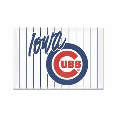 Iowa Cubs Pinstripe Magnet