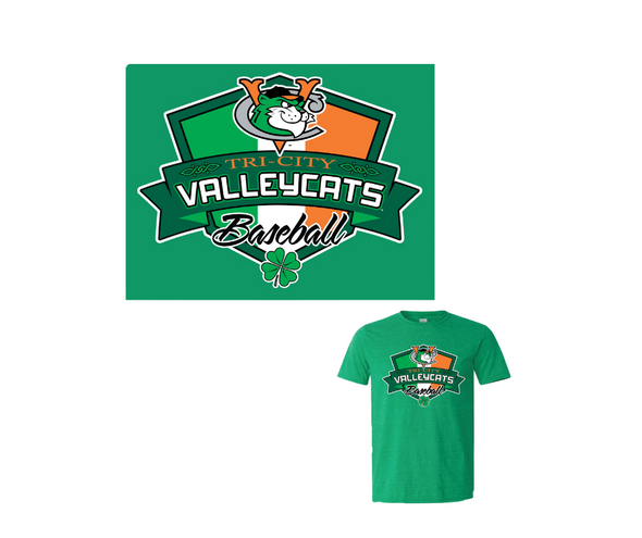 ValleyCats St. Patrick's Day Shirt