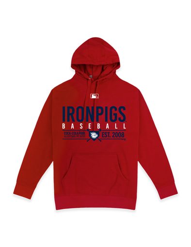 Lehigh Valley IronPigs Statement Red Hoodie