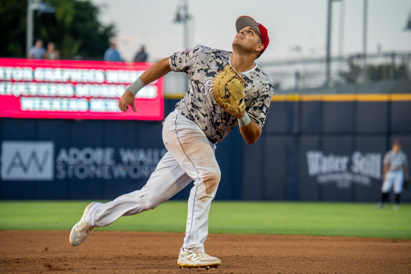 Amarillo Sod Poodles Signed Military Appreciation Jersey