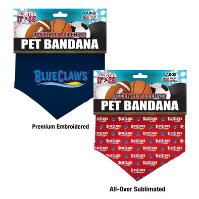 Jersey Shore BlueClaws All Star Dogs Bandana