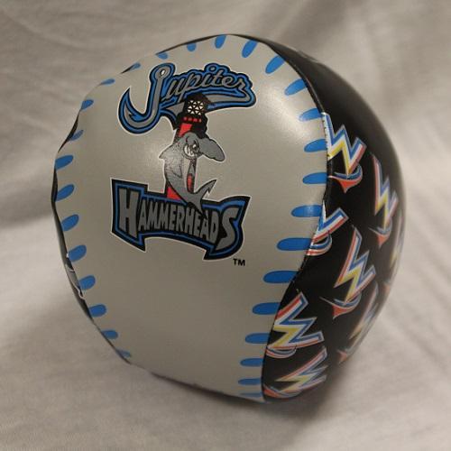 Jupiter Hammerheads HAMMERHEADS DUAL LOGO 4" SOFTEE BALL