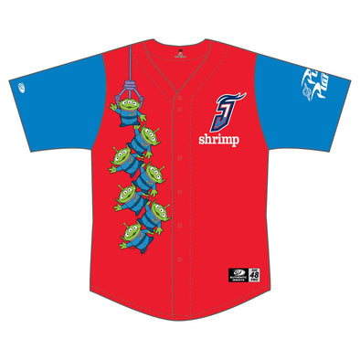 Jacksonville Jumbo Shrimp OT Sports Toy Story Adult Replica Jersey