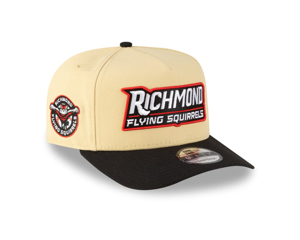 Richmond Flying Squirrels New Era 9Fifty A-Frame Wordmark Snapback