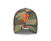 JR SF WOODLAND CAMO NEO 39THIRTY YOUTH HAT, SAN FRANCISCO GIANTS