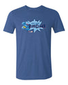 Jersey Shore BlueClaws Marvel Defenders of the Diamond Burst Logo T-Shirt