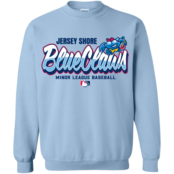 Jersey Shore BlueClaws Boarding Crab Crewneck Sweatshirt