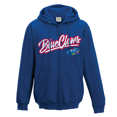 Jersey Shore BlueClaws Boarding Crab Full Zip Hoodie