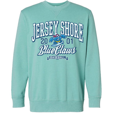 Jersey Shore BlueClaws Surfing Crab Crewneck