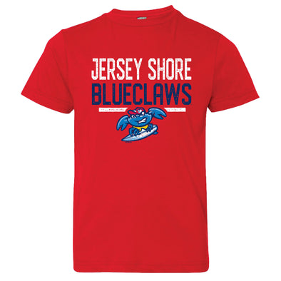 Jersey Shore BlueClaws Youth Manchu T-Shirt