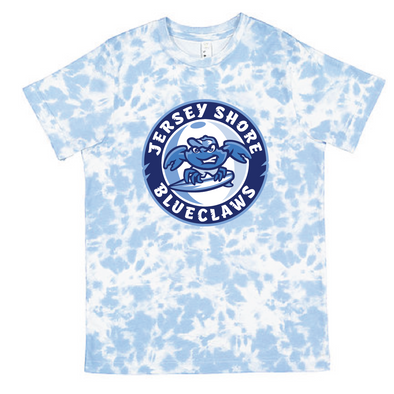 Jersey Shore BlueClaws Youth Sky Tie Dye T-Shirt