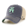 The Asheville Tourists '47 Trawler Jade A Adjustable Cap