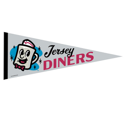 Jersey Diners 12 X 30 Large Felt Pennant