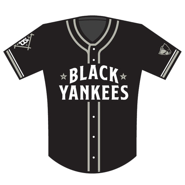 Somerset Patriots On-Field Authentic Black Yankees Jersey