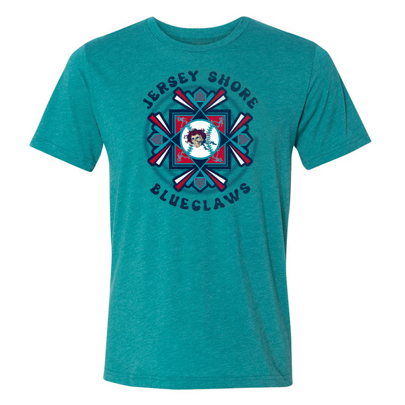 Jersey Shore BlueClaws 108 Stitches 2024 Grateful Dead T-Shirt