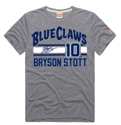 Jersey Shore BlueClaws Homage Bryson Stott T-Shirt