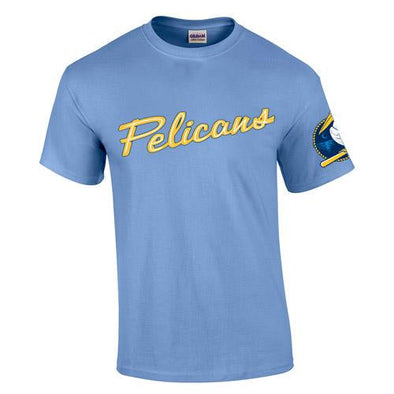 MYRTLE BEACH PELICANS TEE CAROLINA BLUE JERSEY T