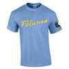 Myrtle Beach Pelicans Adult Carolina Blue Jersey Tee