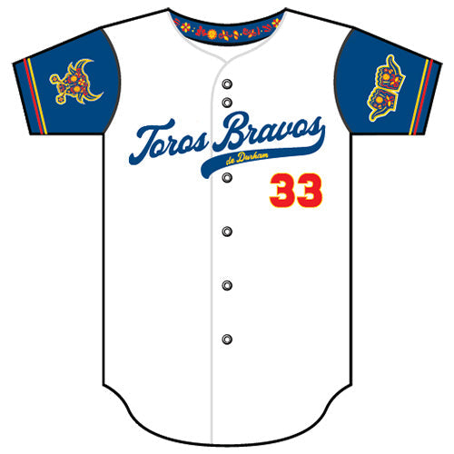 Durham Bulls OT Sports 2023 Toros Bravos de Durham Replica Jersey