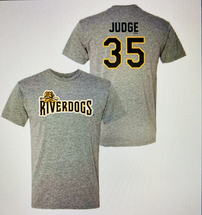 RiverDogs Judge 35 Gray Tee