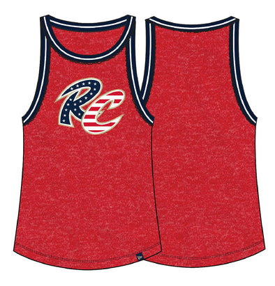 JULY 4TH RC LADIES TANK, SACRAMENTO RIVER CATS