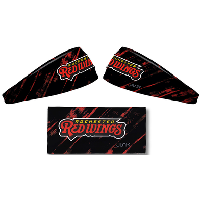 Rochester Red Wings Black Headband