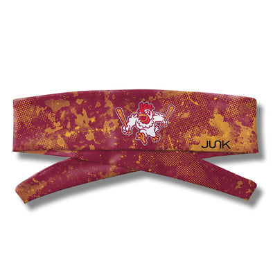 JUNK Growlin Chickens Grunge Tie