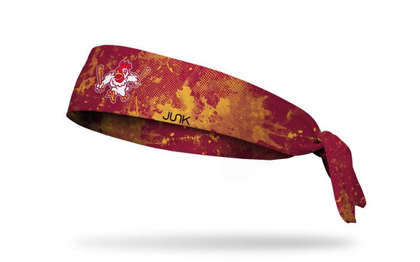 JUNK Growlin Chickens Grunge Tie