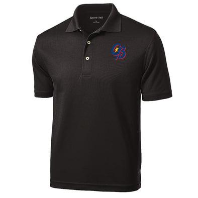 Adult Black Performance CB Polo