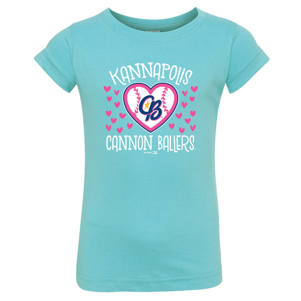 Girl's Toddler Light Blue Andie Tee