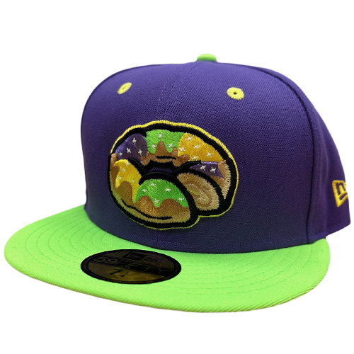 Biloxi King Cakes 59FIFTY Fitted Cap (Two Tone)