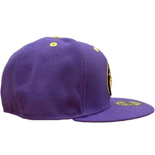 Biloxi King Cakes 59FIFTY Fitted Cap (All Purple)