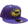 Biloxi King Cakes 59FIFTY Fitted Cap (All Purple)