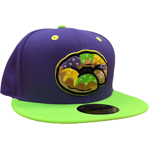 Biloxi King Cakes 59FIFTY Fitted Cap (Two Tone)