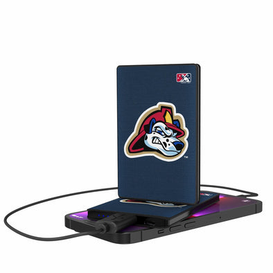 Peoria Chiefs Solid 2200mAh Credit Card Powerbank