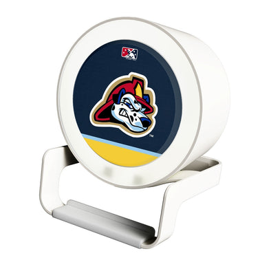 Peoria Chiefs Solid Wordmark Night Light Charger and Bluetooth Speaker