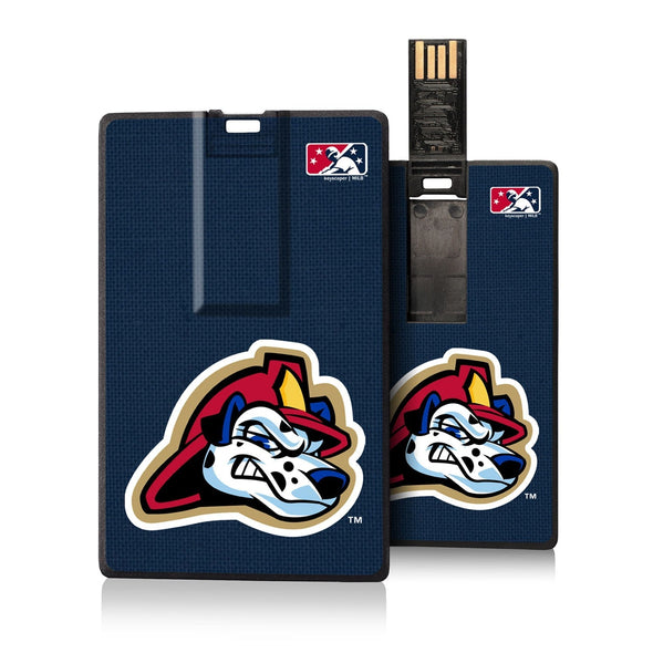 Peoria Chiefs Solid Credit Card USB Drive 16GB