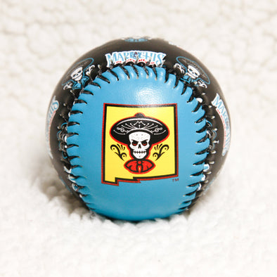 Albuquerque Isotopes Ball-Mariachis Teal Logos