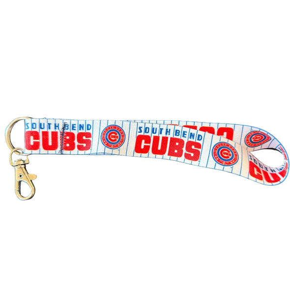 South Bend Cubs Double Sided Lanyard Key Strap