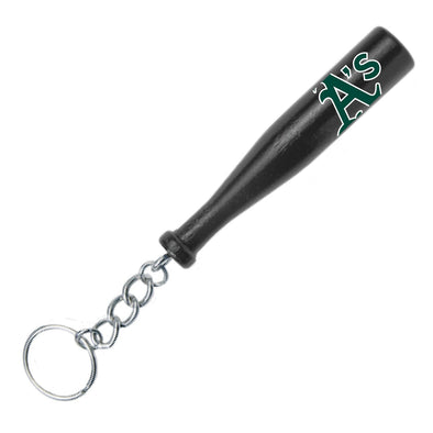 KEYCHAIN A'S BAT-BLACK, ATHLETICS