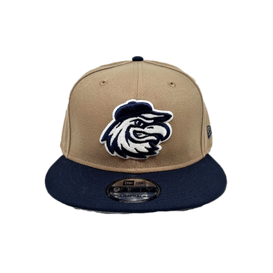 New Era Spikes Khaki Navy Snapback